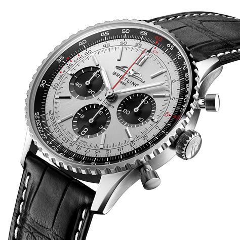 breitling men silver|Breitling watches for men prices.